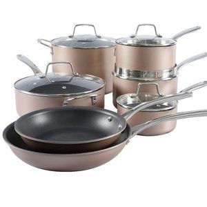 Martha Stewart 12 Piece Aluminum Non Stick Cookware Set - BRAND NEW!